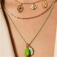 Necklace Rue des Mille in Metal Alloy CB-LGR 03 - CB-LGR 03